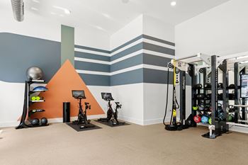 State-of-the-art fitness center